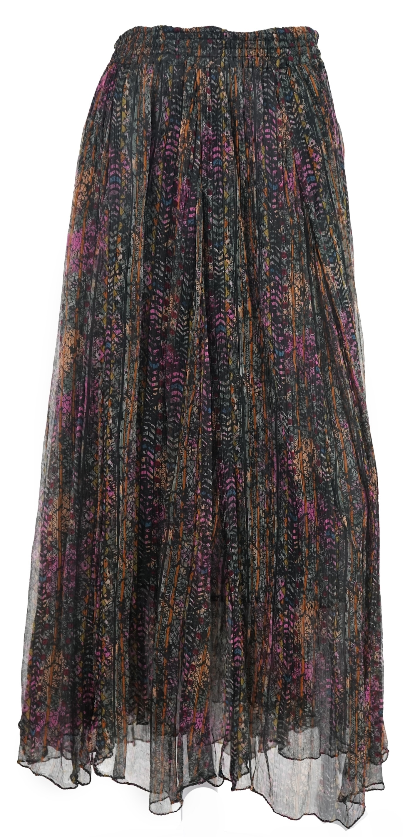 A selection of lady's maxi and midi length skirts, brands include Anne Storey, Calypso, 22 Maggio, Mes Demoiselles Paris, Onjenu, Gerulean Exclusive, Cerulean, Charlotte Sparre and Nicole Farhi, Mostly elasticated waists